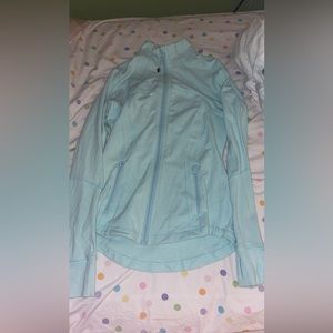 Baby blue lululemon define jacket
